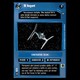 The TIE Vanguard as it appears in the Star Wars Customizable Card Game.